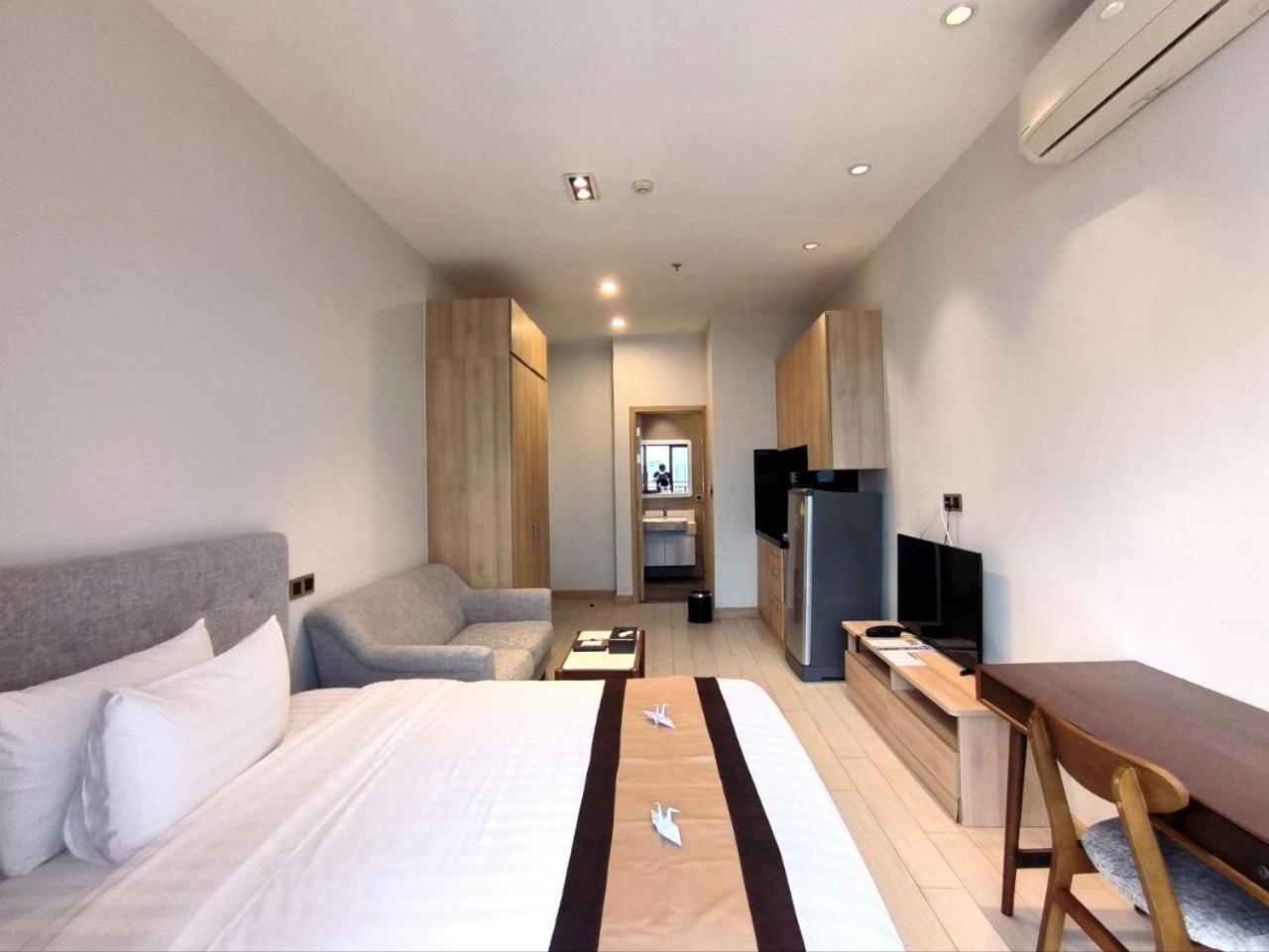 The View Serviced Residence 豪景日式酒店公寓 Phnompen Kültér fotó
