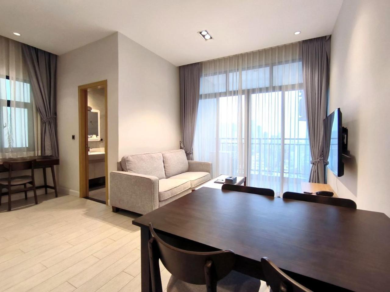 The View Serviced Residence 豪景日式酒店公寓 Phnompen Kültér fotó