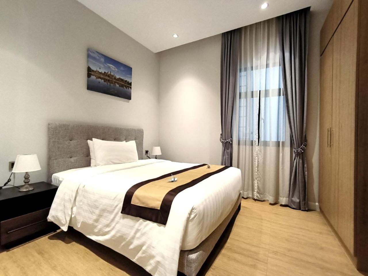 The View Serviced Residence 豪景日式酒店公寓 Phnompen Kültér fotó