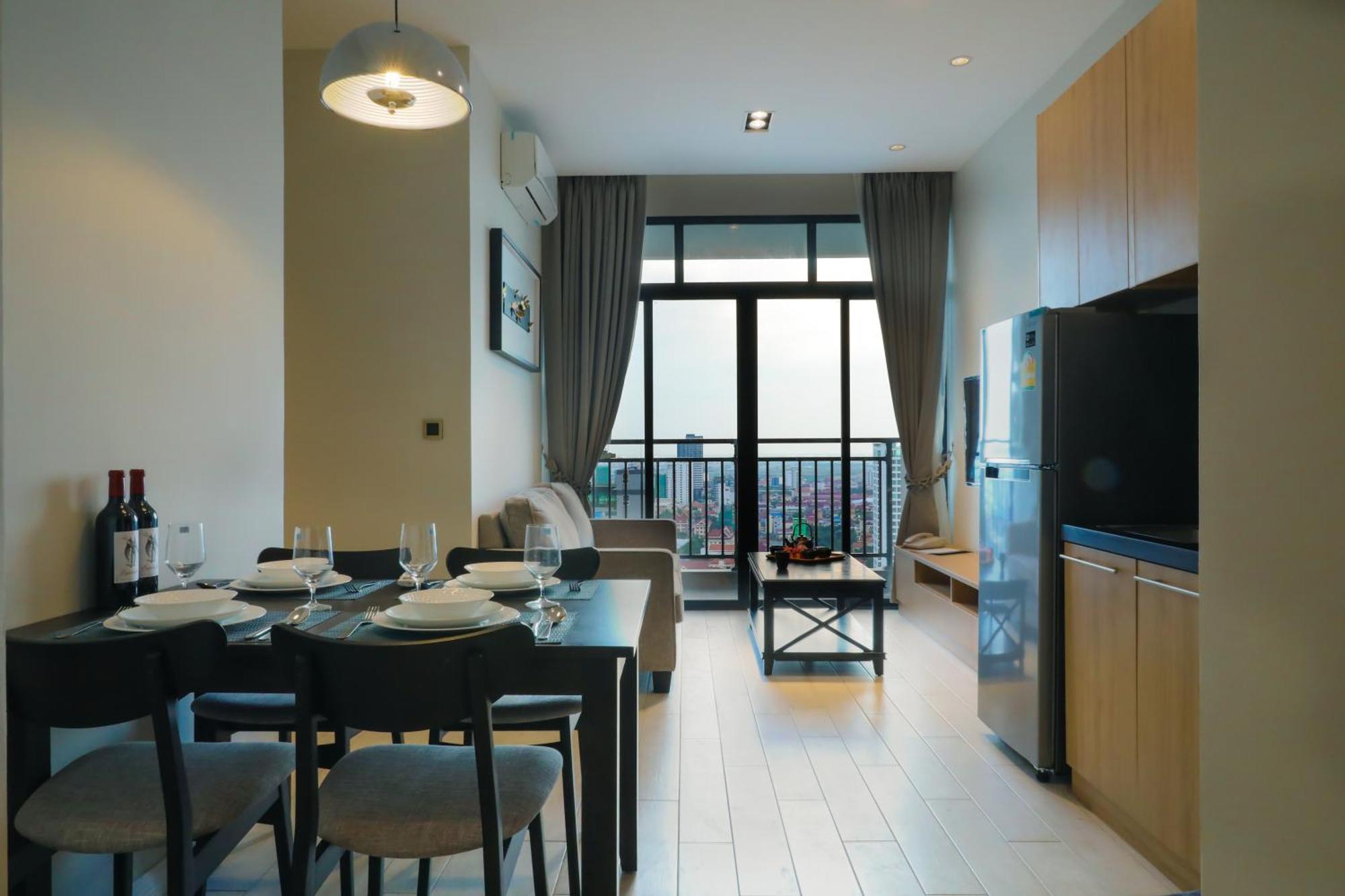 The View Serviced Residence 豪景日式酒店公寓 Phnompen Kültér fotó