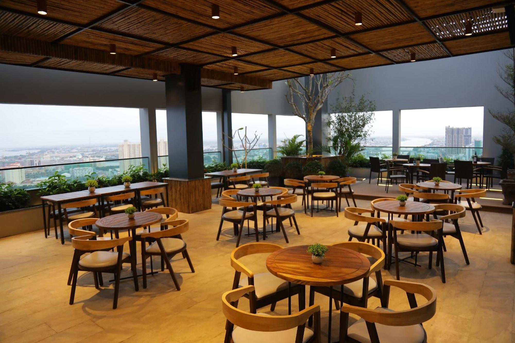 The View Serviced Residence 豪景日式酒店公寓 Phnompen Kültér fotó