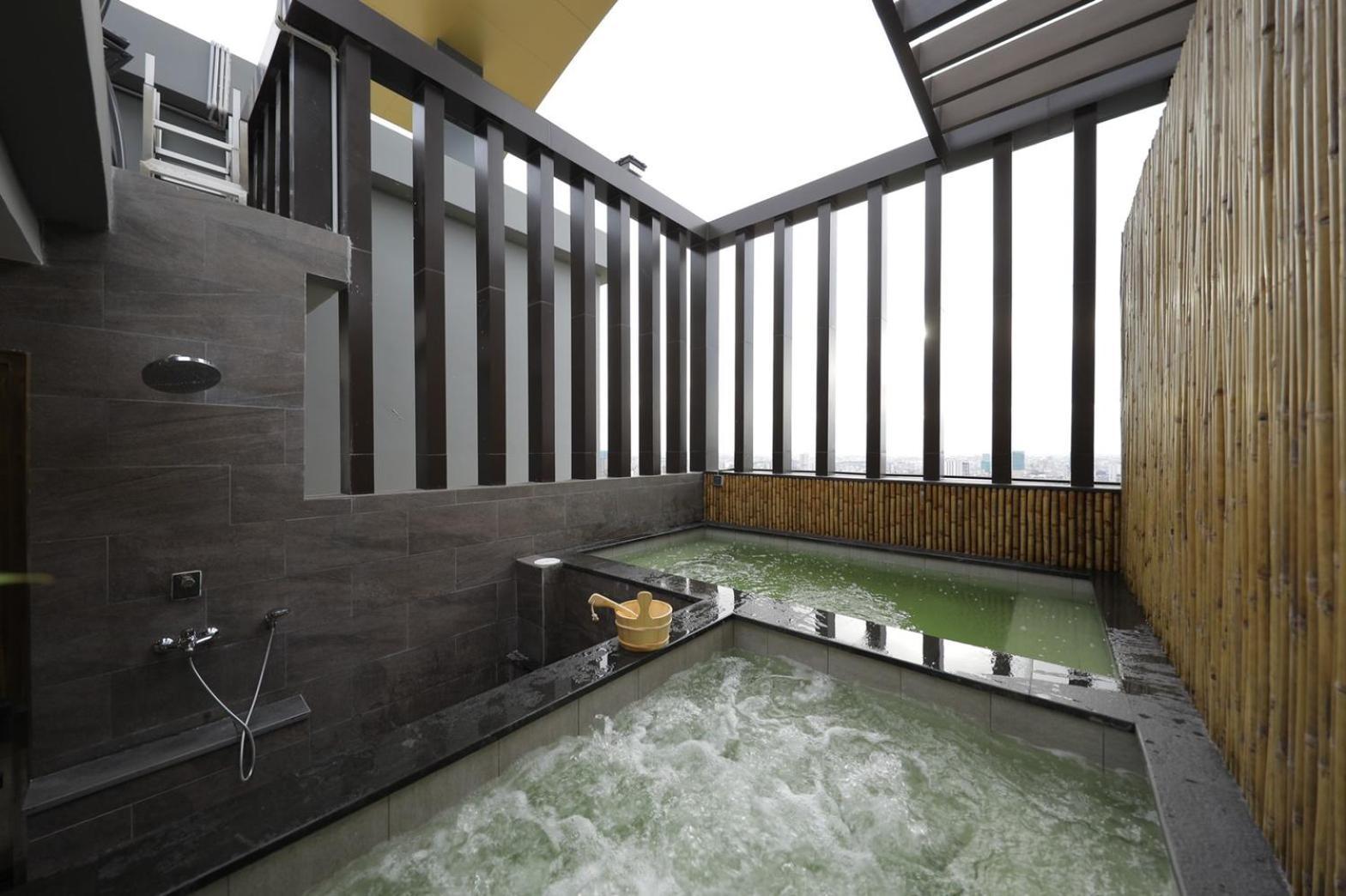 The View Serviced Residence 豪景日式酒店公寓 Phnompen Kültér fotó
