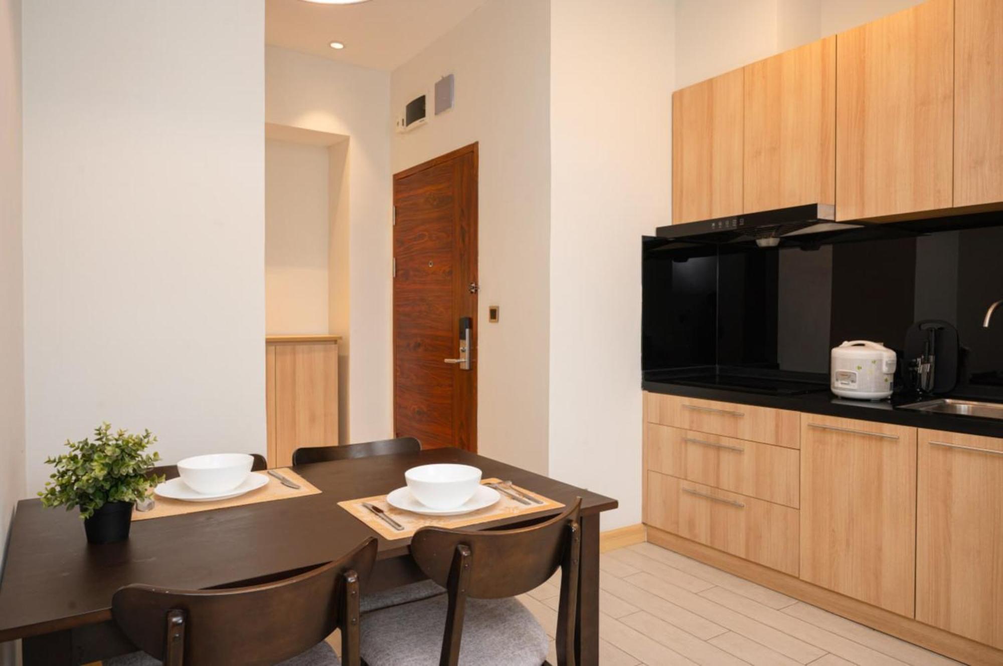 The View Serviced Residence 豪景日式酒店公寓 Phnompen Kültér fotó